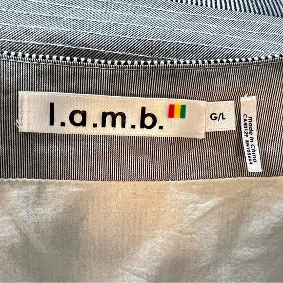 L.A.M.B. Pin Stripe Vest (RARE)-G/L-NWOT - Picture 6 of 16